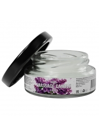 Массажная свеча «Сирень» - 50 мл. - SGAN - купить с доставкой в Северодвинске