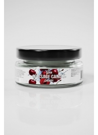 Массажная свеча «Спелая вишня» - 50 мл. - SGAN - купить с доставкой в Северодвинске