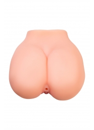 Реалистичный мастурбатор в форме попки с 2 любовными входами - No Name - в Северодвинске купить с доставкой