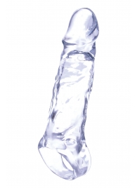 Прозрачная насадка-удлинитель Length Enhancer с подхватом - 16 см. - NMC - в Северодвинске купить с доставкой