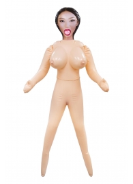 Телесная надувная секс-кукла с пышным бюстом - NMC - в Северодвинске купить с доставкой