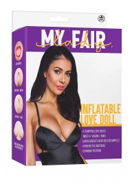 Телесная надувная секс-кукла с 3 любовными отверстиями - NMC - в Северодвинске купить с доставкой