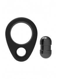 Черное эрекционное кольцо Cockring Single Weight - Dream Toys - в Северодвинске купить с доставкой