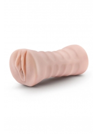 Телесный мастурбатор-вагина Ayumi с вибрацией - Blush Novelties - в Северодвинске купить с доставкой