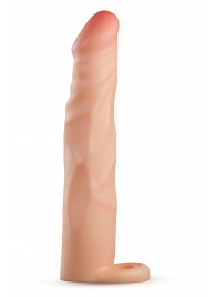 Телесная насадка-удлинитель Fortitude с подхватом - 17,7 см. - Blush Novelties - в Северодвинске купить с доставкой