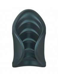 Серый сквозной мастурбатор с вибрацией Manwan Starter - Manwan - в Северодвинске купить с доставкой