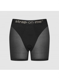 Трусики-шорты для фиксации насадок Strap-on-me Harness Lingerie Halo - size L - Strap-on-me - купить с доставкой в Северодвинске