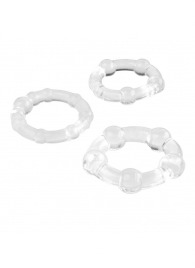 Набор из 3 эрекционных прозрачных колец - Boys of Toys - в Северодвинске купить с доставкой