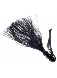 Черная силиконовая плетка - 25,4 см. - Boys of Toys - купить с доставкой в Северодвинске