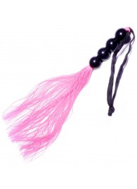 Розовая силиконовая плеть - 35,5 см. - Boys of Toys - купить с доставкой в Северодвинске