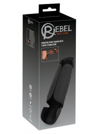 Черный вибромастурбатор с трехточечной стимуляцией Penis Trainer with 3 Point Stimulation - Orion - в Северодвинске купить с доставкой