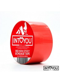 Красный скотч для фиксации Non-Sticky Bondage Tape - 15 м. - Intoyou - купить с доставкой в Северодвинске