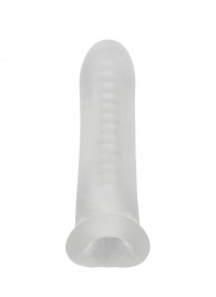 Белый фаллоудлинитель Striker - 13,5 см. - Lola Games - в Северодвинске купить с доставкой