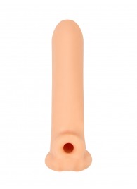 Телесный фаллоудлинитель Titan - 16,5 см. - Lola Games - в Северодвинске купить с доставкой