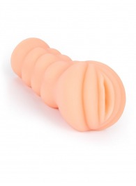 Телесный мастурбатор-вагина с эрекционными кольцами в комплекте - Sexy Girl - в Северодвинске купить с доставкой