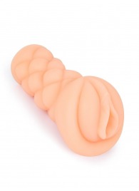 Телесный мастурбатор-вагина с вибропулей и эрекционными кольцами в комплекте - Sexy Girl - в Северодвинске купить с доставкой