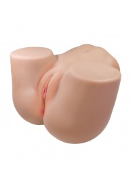 Телесный мастурбатор Julia с 2 любовными тоннелями - Baile - в Северодвинске купить с доставкой