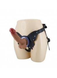 Поясной страпон Wells: трусики в форме бабочки и фаллоимитатор-насадка - Baile - купить с доставкой в Северодвинске