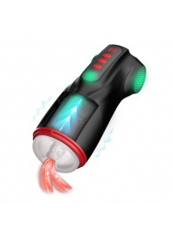 Интерактивный мастурбатор Raven с вакуумом, вибрацией и подсветкой - Shots Media BV - в Северодвинске купить с доставкой