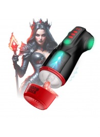 Интерактивный мастурбатор Raven с вакуумом, вибрацией и подсветкой - Shots Media BV - в Северодвинске купить с доставкой