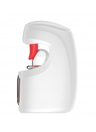 Белый мастурбатор с язычком и возвратно-поступательными движениями - Secwell - в Северодвинске купить с доставкой