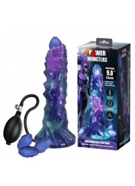 Фиолетовый яйцеродящий фаллоимитатор Duskwalker Sentinal на присоске - 22,4 см. - Baile - купить с доставкой в Северодвинске