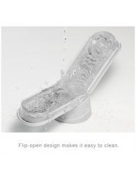 Белый мастурбатор FLIP 0 (ZERO) - Tenga - в Северодвинске купить с доставкой