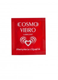 Пробник женского стимулирующего лубриканта на силиконовой основе Cosmo Vibro - 3 гр. - Биоритм - купить с доставкой в Северодвинске