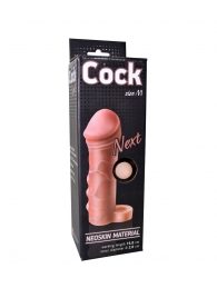 Фаллоудлинитель с кольцом COCK size M - 15 см. - LOVETOY (А-Полимер) - в Северодвинске купить с доставкой