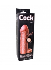 Фаллоудлинитель с кольцом COCK size L - 16,5 см. - LOVETOY (А-Полимер) - в Северодвинске купить с доставкой