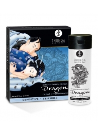 Интимный мужской крем SHUNGA DRAGON SENSITIVE - 60 мл. - Shunga - купить с доставкой в Северодвинске