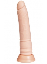 Телесный фаллоимитатор A-toys с присоской - 22 см. - A-toys купить с доставкой в интернет-магазине Orgasmix в Северодвинске Телесный фаллоимитатор A-toys с присоской - 22 см. - A-toys