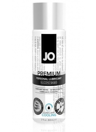 Охлаждающий лубрикант на силиконовой основе JO Personal Premium Lubricant Cooling - 60 мл. - System JO - купить с доставкой в Северодвинске