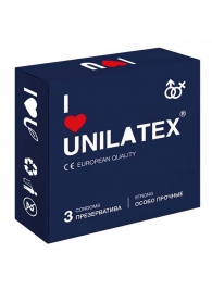 Ультрапрочные презервативы Unilatex Extra Strong - 3 шт. - Unilatex - купить с доставкой в Северодвинске