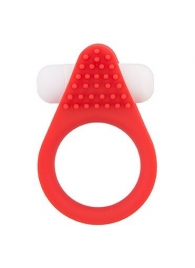 Красное эрекционное кольцо LIT-UP SILICONE STIMU RING 1 RED - Dream Toys - в Северодвинске купить с доставкой