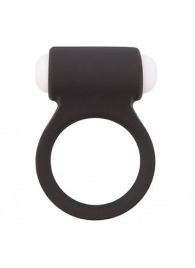 Чёрное эрекционное виброкольцо LIT-UP SILICONE STIMU RING 3 BLACK - Dream Toys - в Северодвинске купить с доставкой