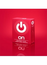 Супертонкие презервативы ON) Super Thin - 3 шт. - ON) - купить с доставкой в Северодвинске