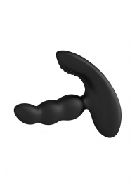 Черный силиконовый стимулятор простаты Levett Nitoc с пультом ДУ - Levett - в Северодвинске купить с доставкой