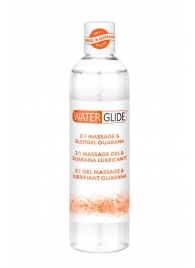 Гель-смазка 2-в-1 MASSAGE   LUBRICANT GUARANA - 300 мл. - Waterglide - купить с доставкой в Северодвинске