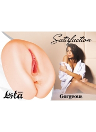 Мастурбатор с 2 тоннелями Satisfaction Gorgeous - Lola Games - в Северодвинске купить с доставкой