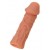 Телесная реалистичная насадка KOKOS Extreme Sleeve 05 с дополнительной стимуляцией - 12,7 см. - KOKOS - в Северодвинске купить с доставкой