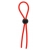 Красное эрекционное лассо с одной бусинкой-утяжкой STRETCHY THICK LASSO - Dream Toys - в Северодвинске купить с доставкой