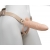 Телесный фаллопротез MEN STYLE с анальным стимулятором - 17,5 см. - LOVETOY (А-Полимер) - купить с доставкой в Северодвинске