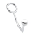 Кольцо на пенис с анальным стимулятором Stainless Steel Anal Hook   Cock Ring - BlueLine - в Северодвинске купить с доставкой