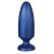 Синяя анальная пробка G Stuck Silicone Anal Plug - 13,5 см. - NMC
