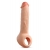 Телесная насадка-удлинитель Thrive 8.75 Inch Realistic Penis Extender Sleeve - 22,2 см. - Blush Novelties - в Северодвинске купить с доставкой