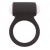 Чёрное эрекционное виброкольцо LIT-UP SILICONE STIMU RING 3 BLACK - Dream Toys - в Северодвинске купить с доставкой