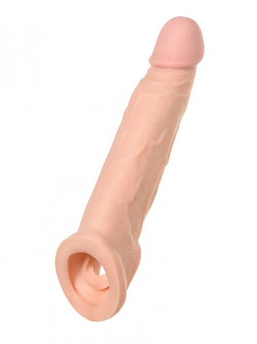 Насадка телесного цвета Toyfa XLover - 16,5 см. - ToyFa - в Северодвинске купить с доставкой Насадка телесного цвета Toyfa XLover - 16,5 см. - ToyFa - в Северодвинске купить с доставкой