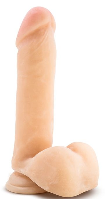 Телесный фаллоимитатор 8 Inch Sensa Feel Dildo - 20,3 см. - Blush Novelties