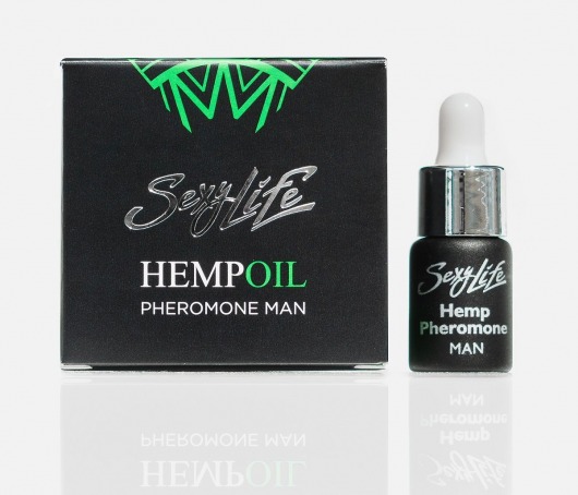 Мужские духи с феромонами Sexy Life HEMPOIL man - 5 мл. -  - Магазин феромонов в Северодвинске